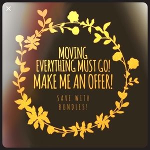 Bundle&make offers! Everything must go! Moving!